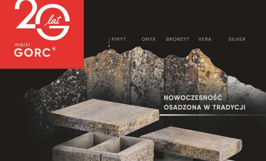 Ogrodzenia łupane GORC mają juz 20 lat