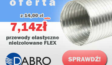 Przewody elastyczne Flex w DABROofercie - aż do 30 kwietnia z super rabatem