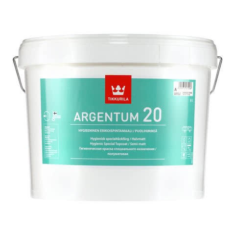 Tikkurila Argentum 20 - specjalna farba do pomieszczeń o wysokiej wilgotności