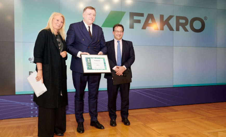 Raport Zrównoważonego Rozwoju FAKRO jednym z najlepszych w Polsce