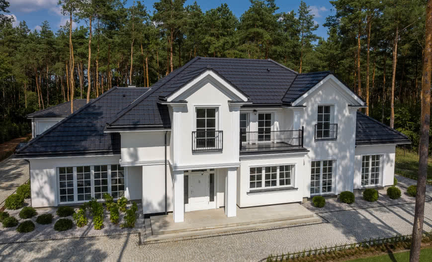 Rezydencje z dachówką ceramiczną – zobacz zdjęcia i zainspiruj się